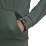 Men Aeroready Game And Go Small Logo Full-Zip Hoodie, Green, A901_ONE, thumbnail image number 4