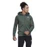 Men Aeroready Game And Go Small Logo Full-Zip Hoodie, Green, A901_ONE, thumbnail image number 8