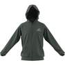 Men Aeroready Game And Go Small Logo Full-Zip Hoodie, Green, A901_ONE, thumbnail image number 9