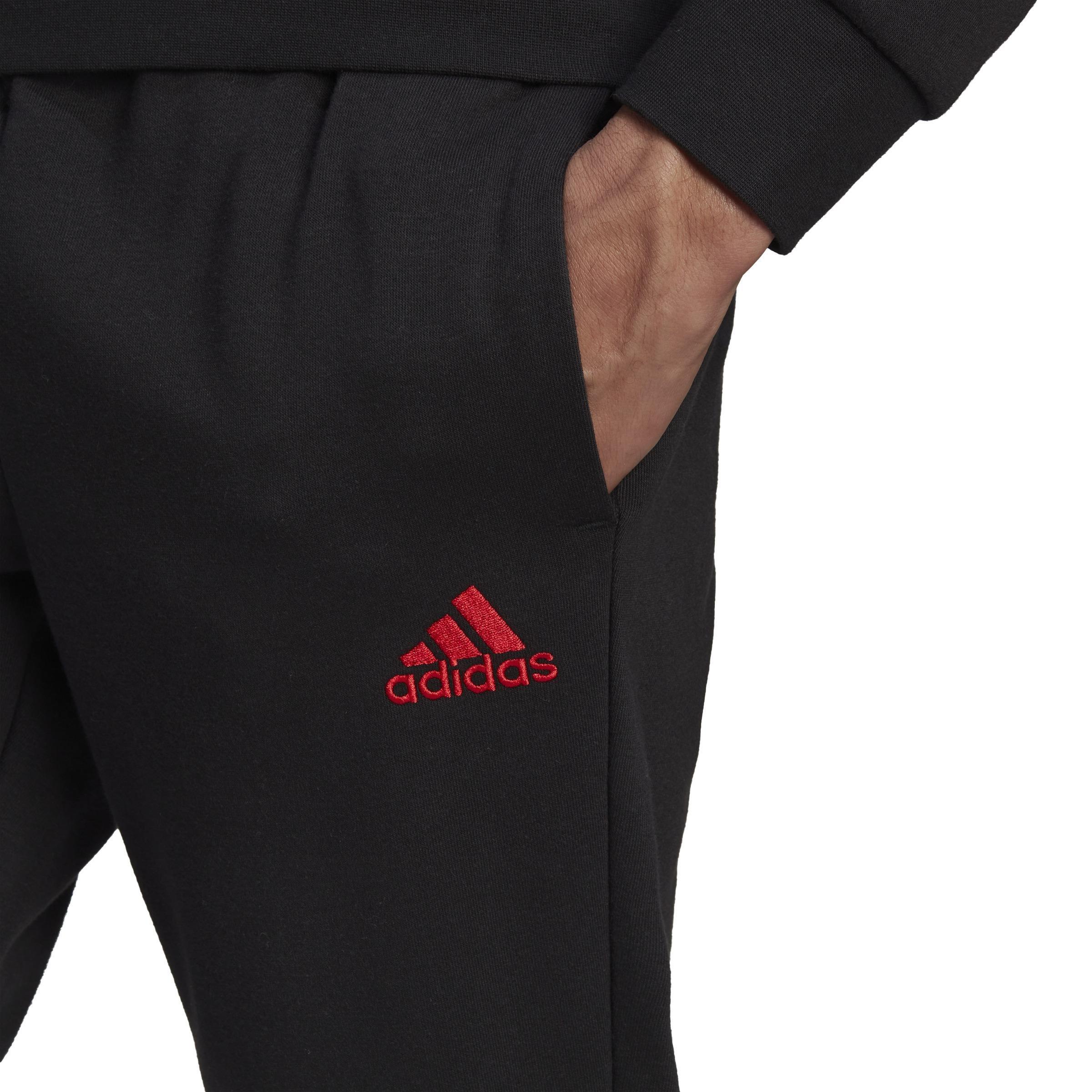 AEROREADY Essentials Kangaroo Pocket Big Logo Track Suit, Black, , large image number 6