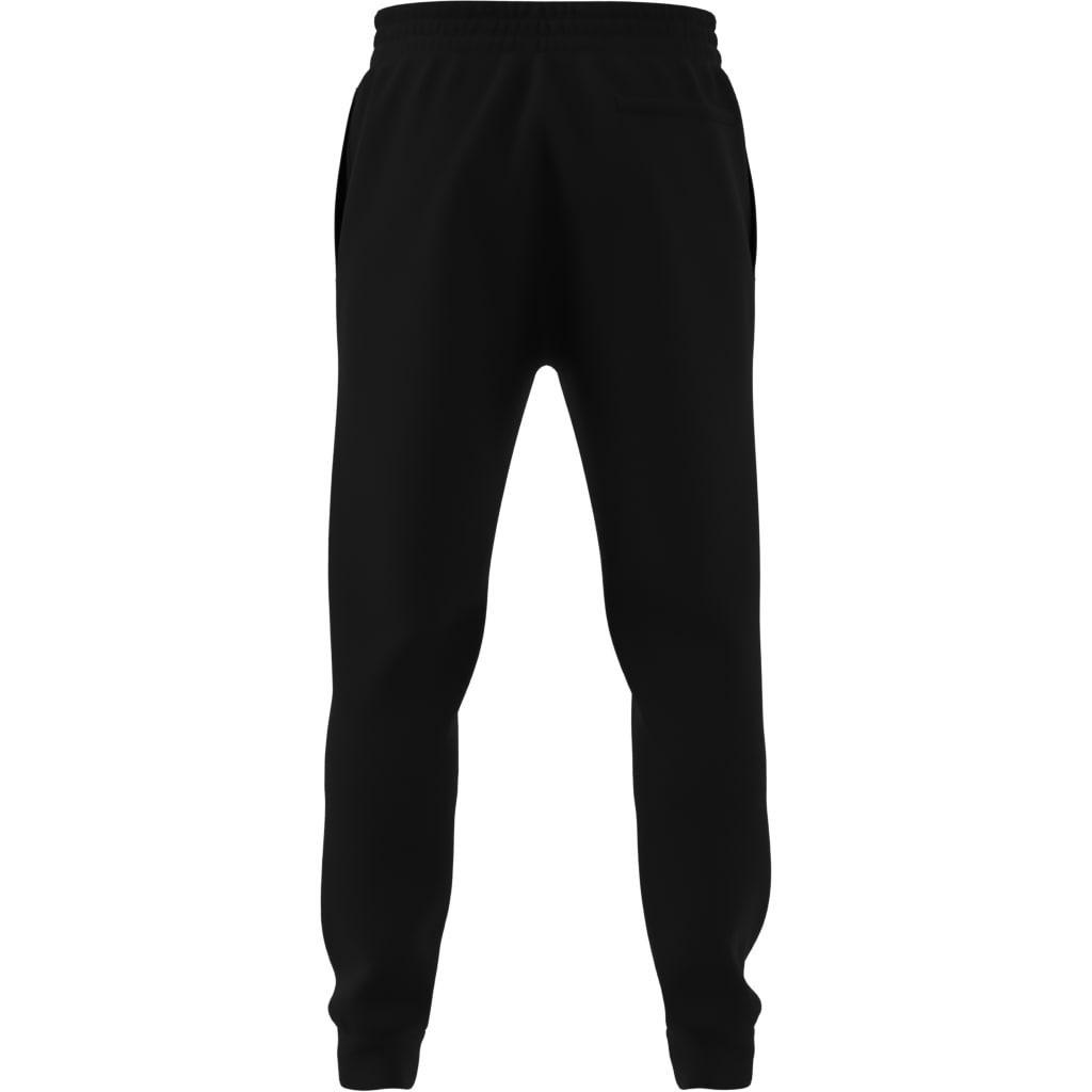 Essentials Fleece Regular Tapered Joggers, Black, , large image number 8