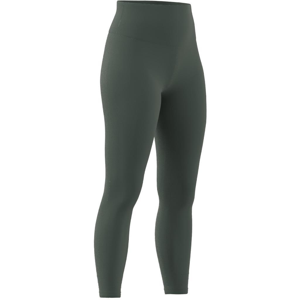 Yoga Essentials High-Waisted Leggings, Green, A901_ONE, large image number 1