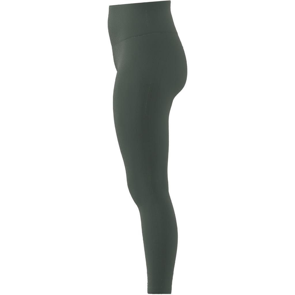 Yoga Essentials High-Waisted Leggings, Green, A901_ONE, large image number 5