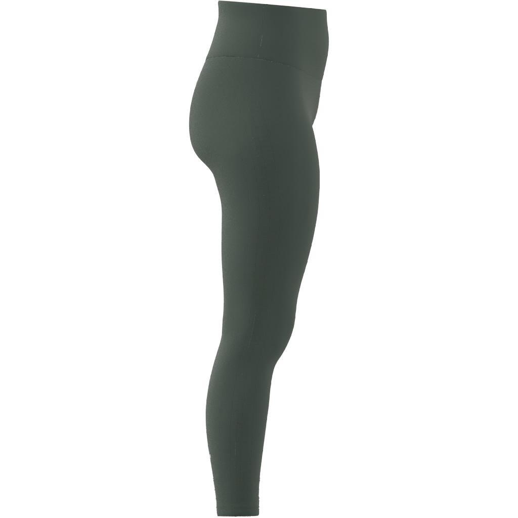Yoga Essentials High-Waisted Leggings, Green, A901_ONE, large image number 6