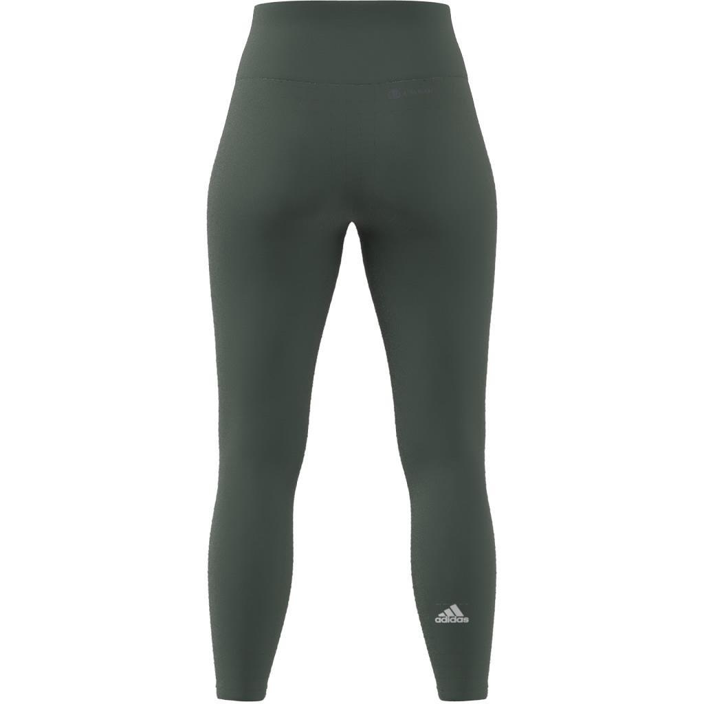 Yoga Essentials High-Waisted Leggings, Green, A901_ONE, large image number 7