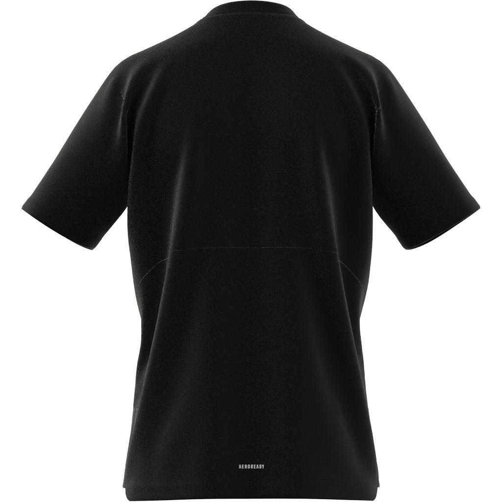 Aeroready Yoga T-Shirt, Black, A901_ONE, large image number 11
