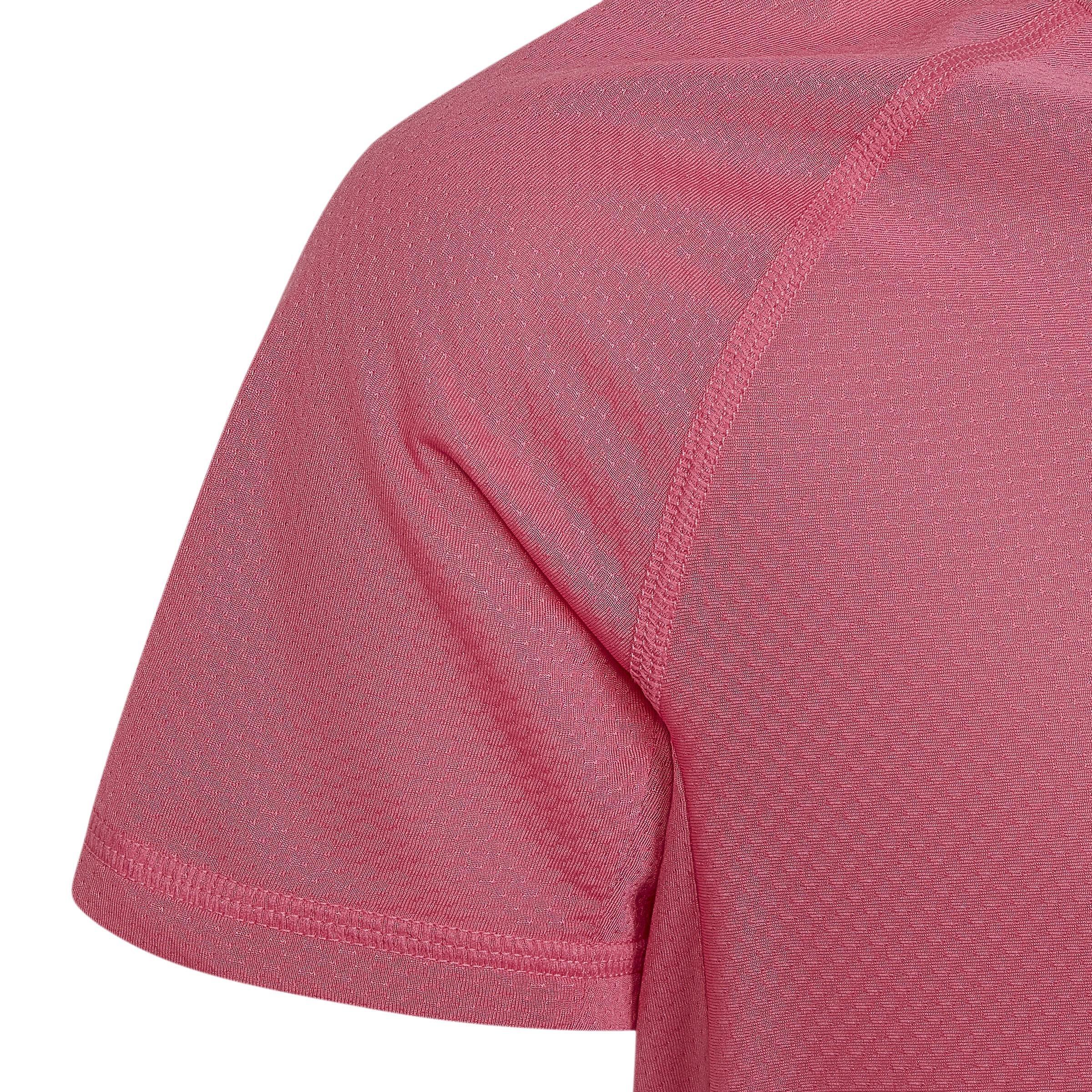 Kids Aeroready Training 3-Stripes T-Shirt, Pink, , large image number 3