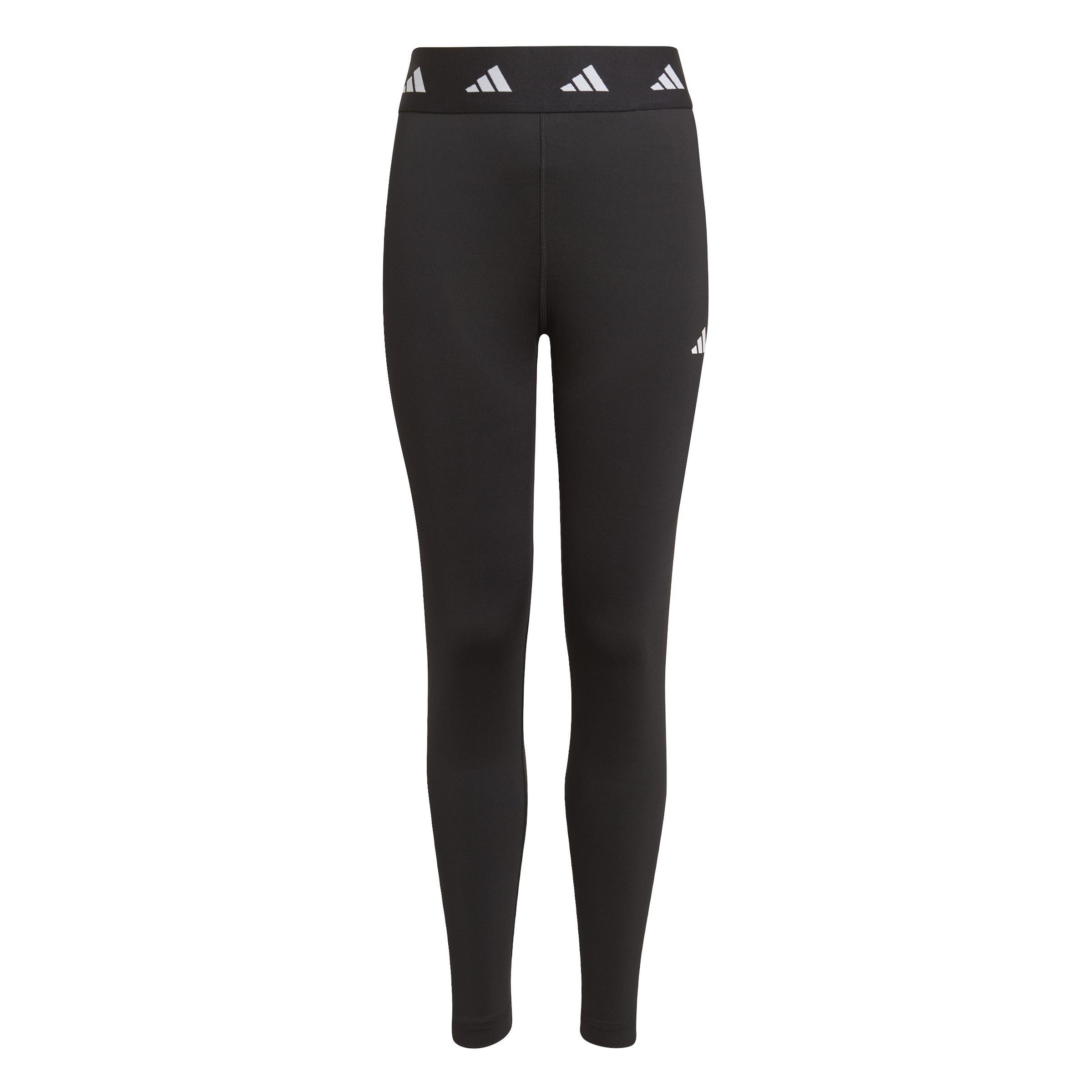 Kids Aeroready Techfit 7/8 Leggings, Black, , large image number 1