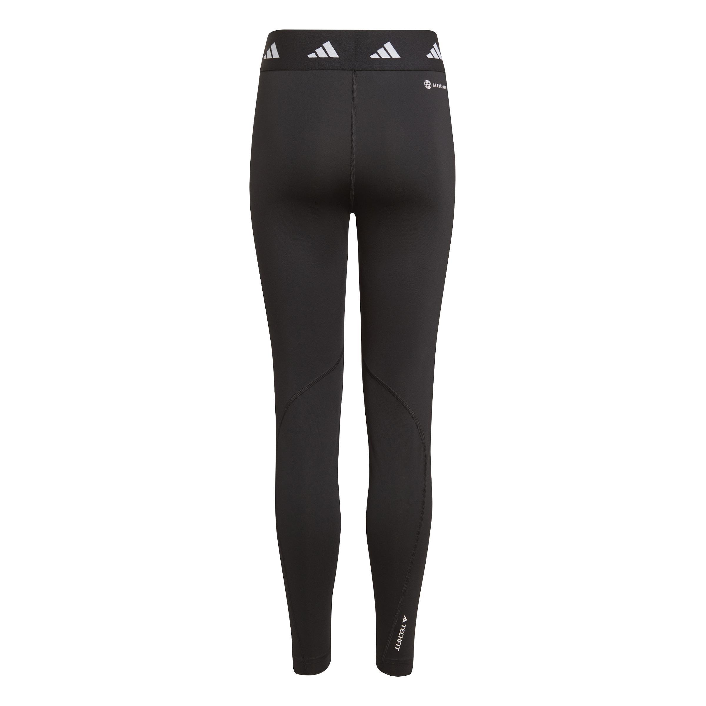 Kids Aeroready Techfit 7/8 Leggings, Black, , large image number 2