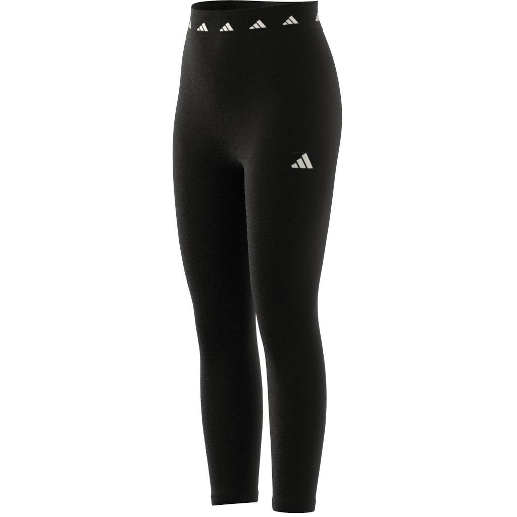 Kids Aeroready Techfit 7/8 Leggings, Black, , large image number 9