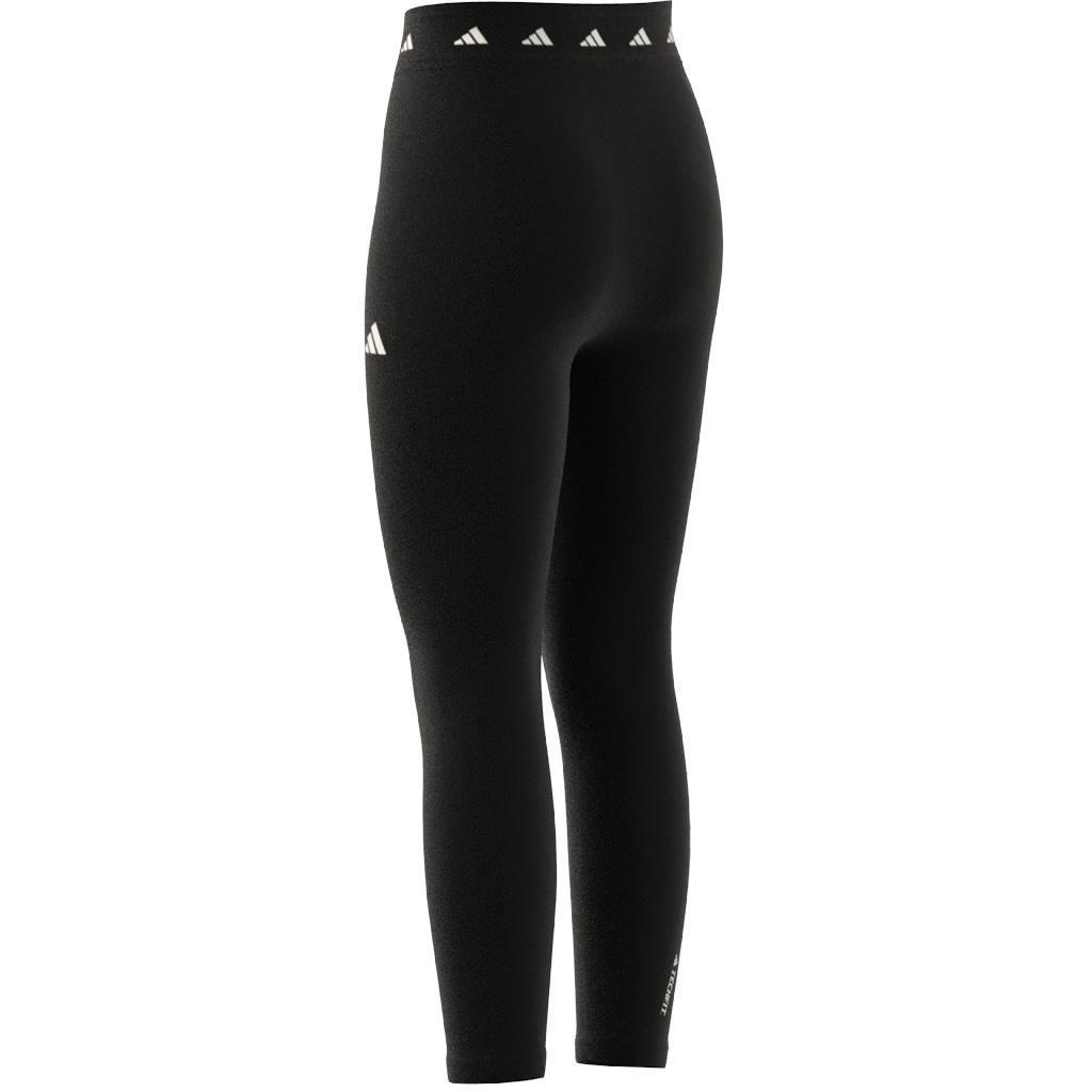 Kids Aeroready Techfit 7/8 Leggings, Black, , large image number 10