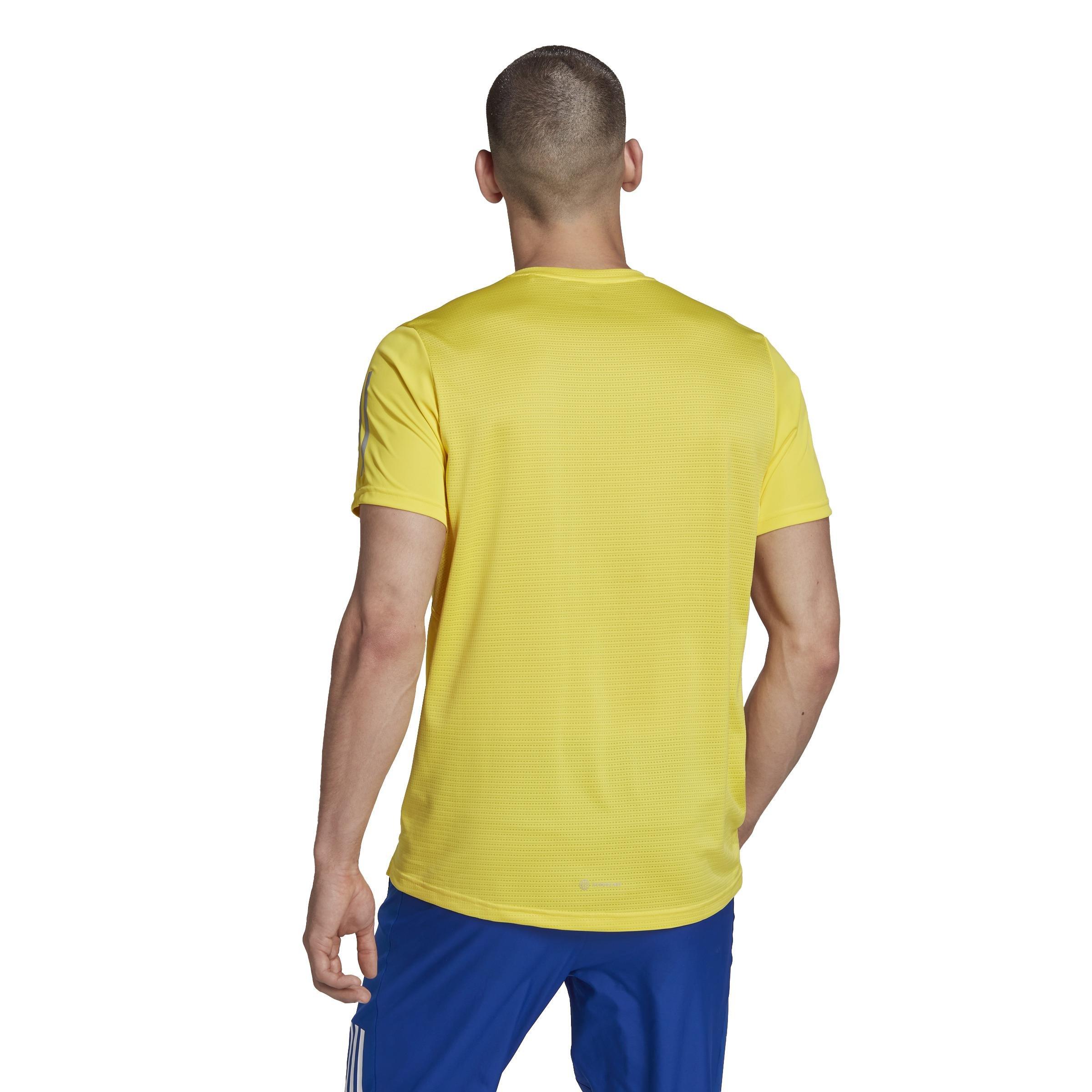 Own The Run T-shirt, Yellow, A901_ONE, large image number 3