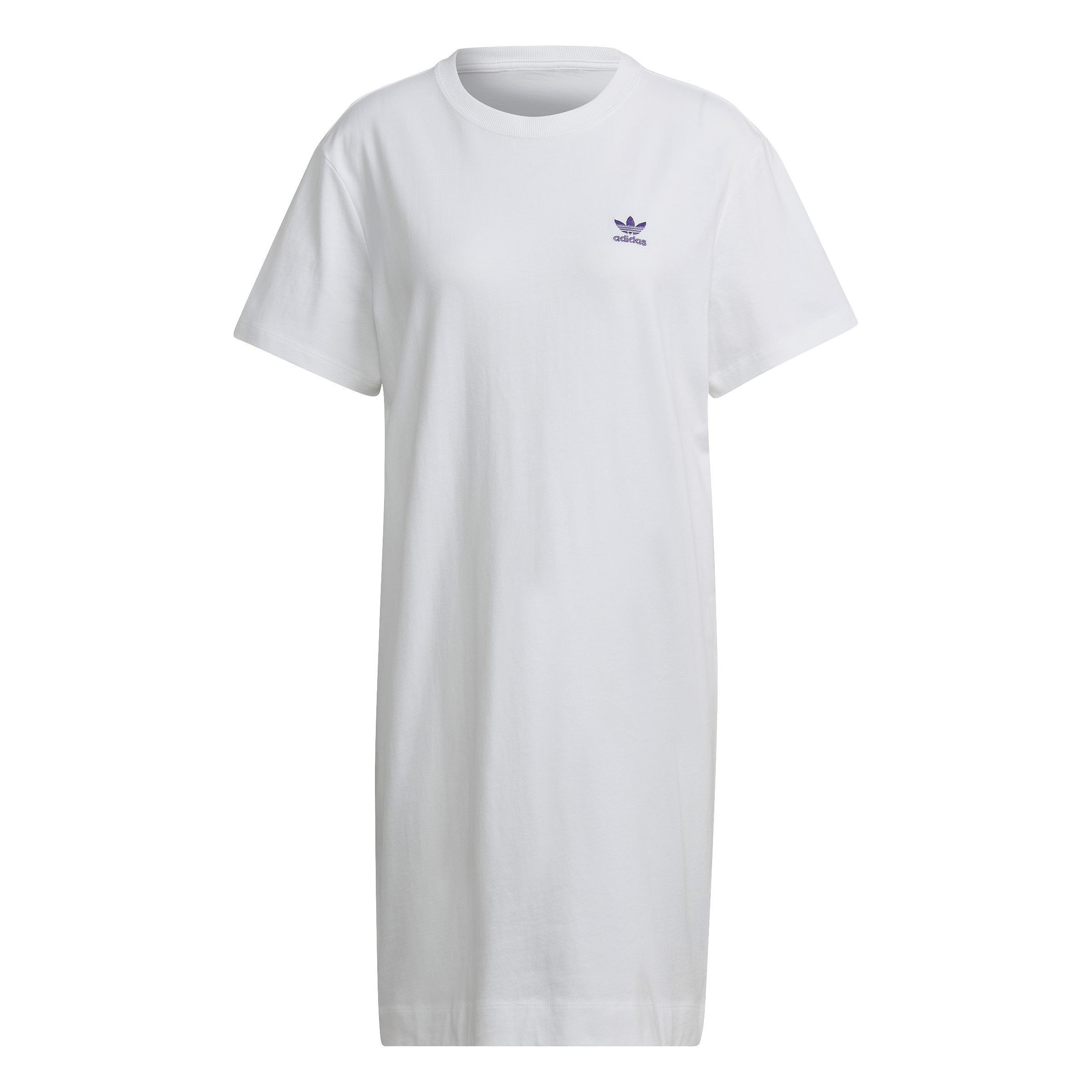 Tee Dress, White, , large image number 1
