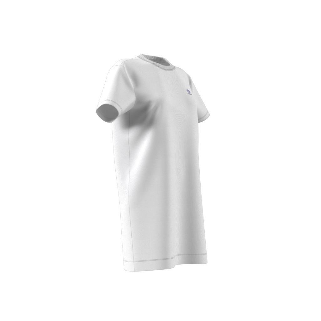 Tee Dress, White, , large image number 6