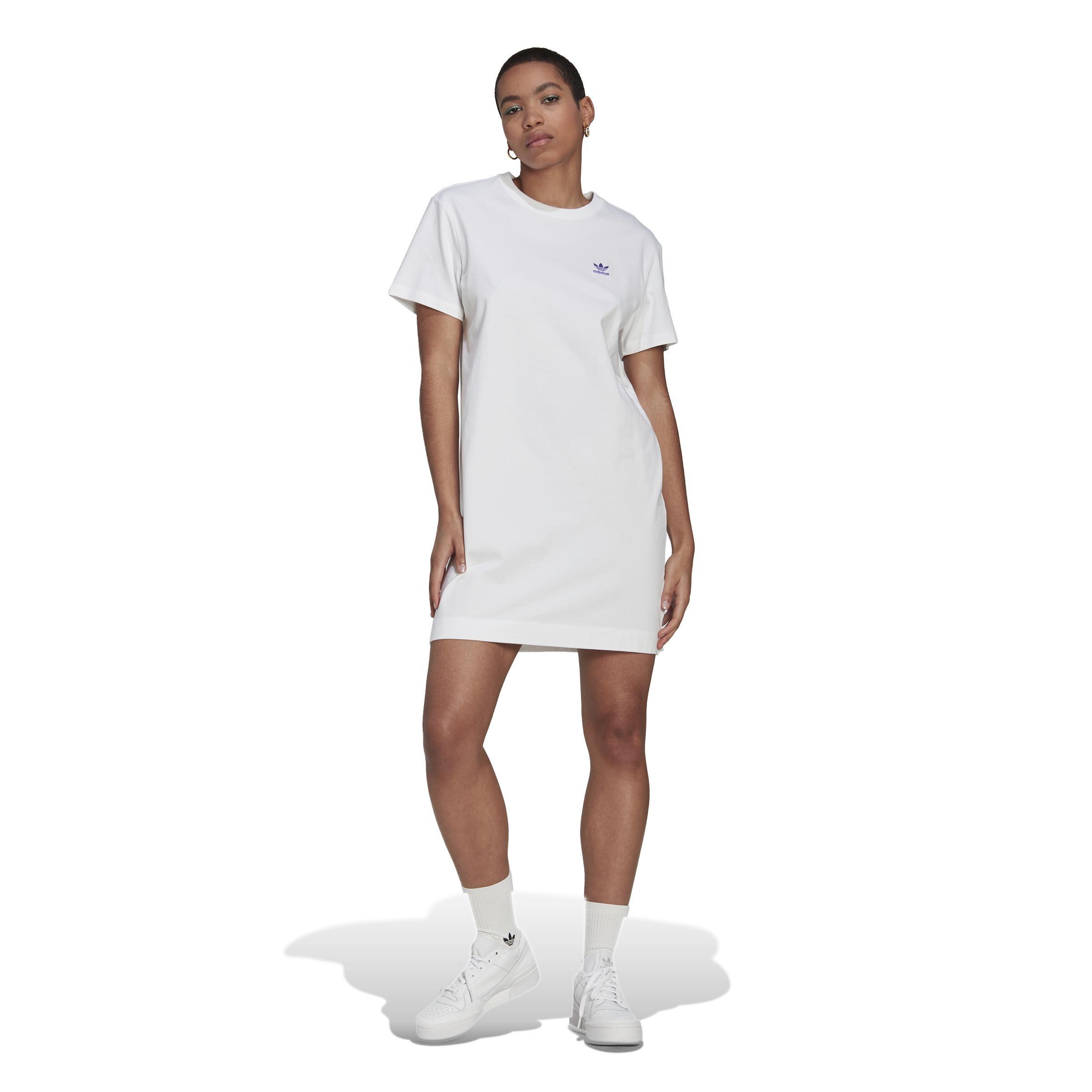 Tee Dress, White, , large image number 8