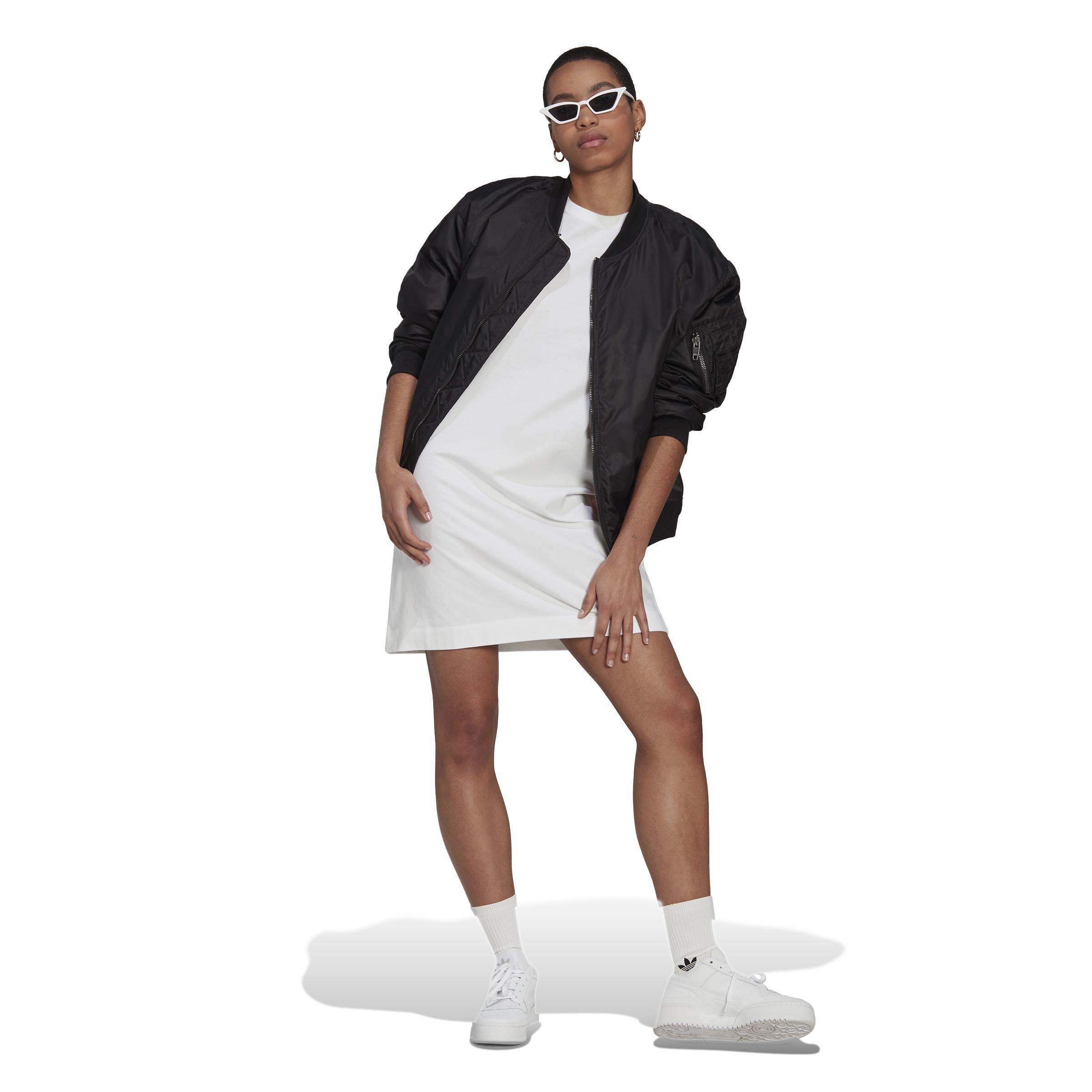 Tee Dress, White, , large image number 15