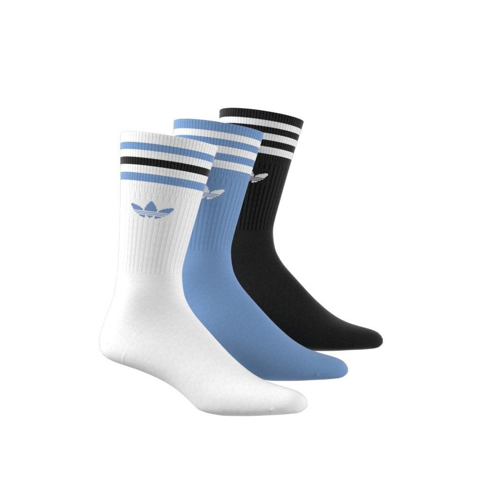 Unisex Crew Socks 3 Pairs, Multicolour, A901_ONE, large image number 3