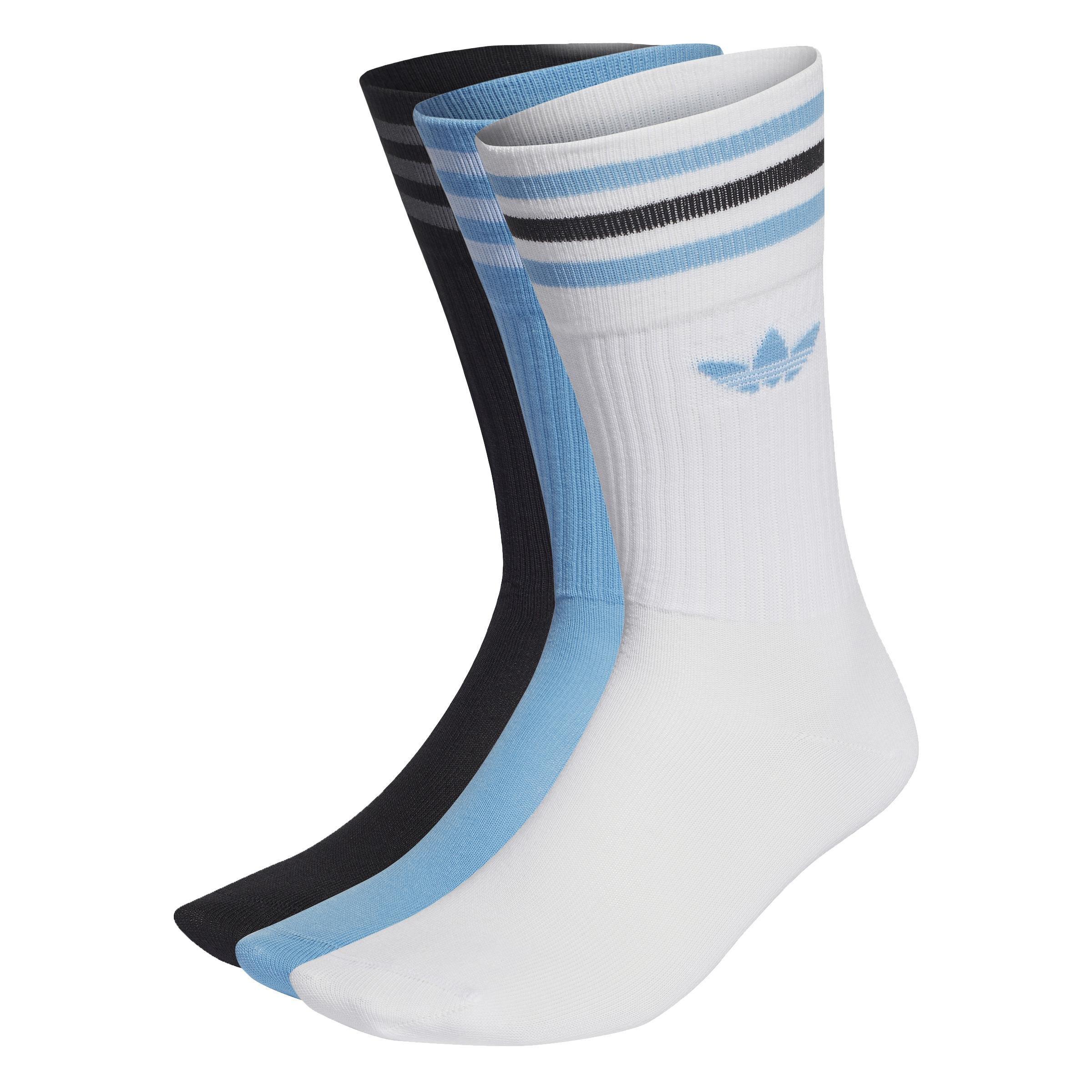 Unisex Crew Socks 3 Pairs, Multicolour, A901_ONE, large image number 7