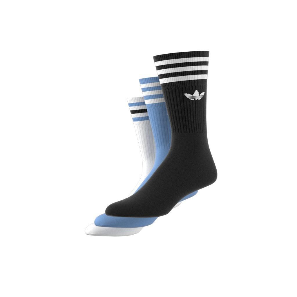 Unisex Crew Socks 3 Pairs, Multicolour, A901_ONE, large image number 8