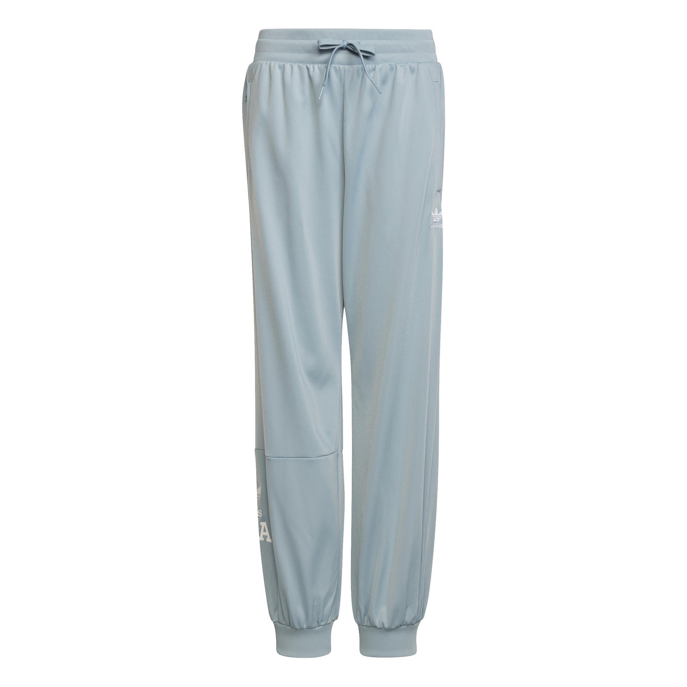 Unisex Kids Graphic Print Tracksuit Bottoms, Grey, , large image number 1