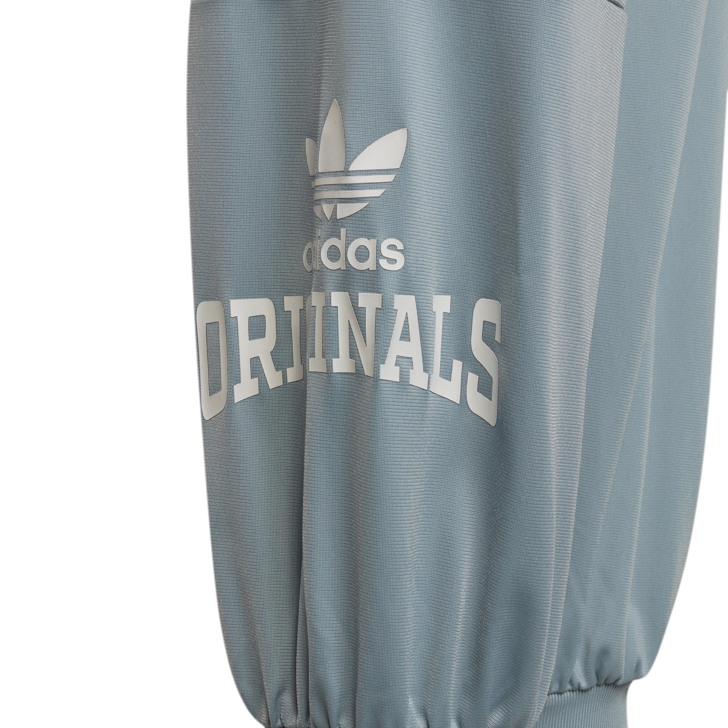 Unisex Kids Graphic Print Tracksuit Bottoms, Grey, , large image number 4