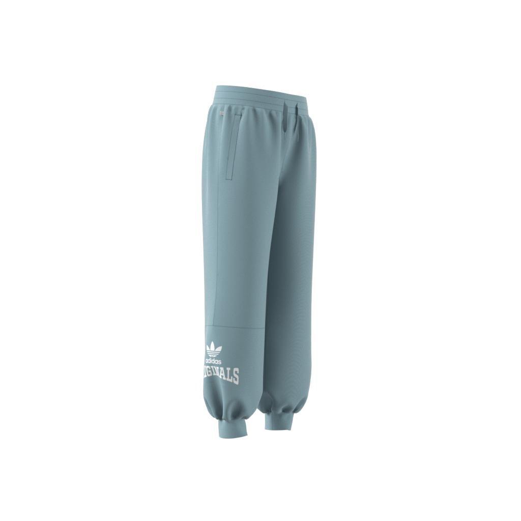 Unisex Kids Graphic Print Tracksuit Bottoms, Grey, , large image number 8