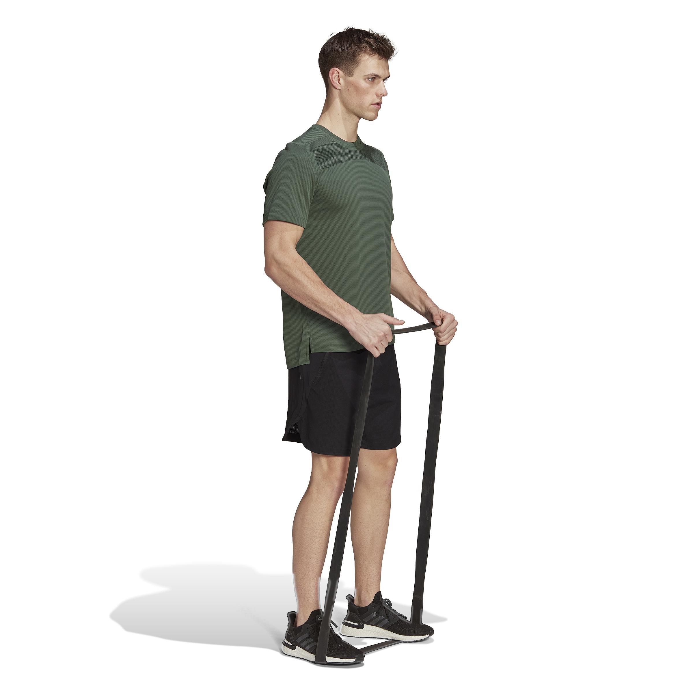 Workout Front Rack Impact Print T-Shirt, Green, , large image number 0