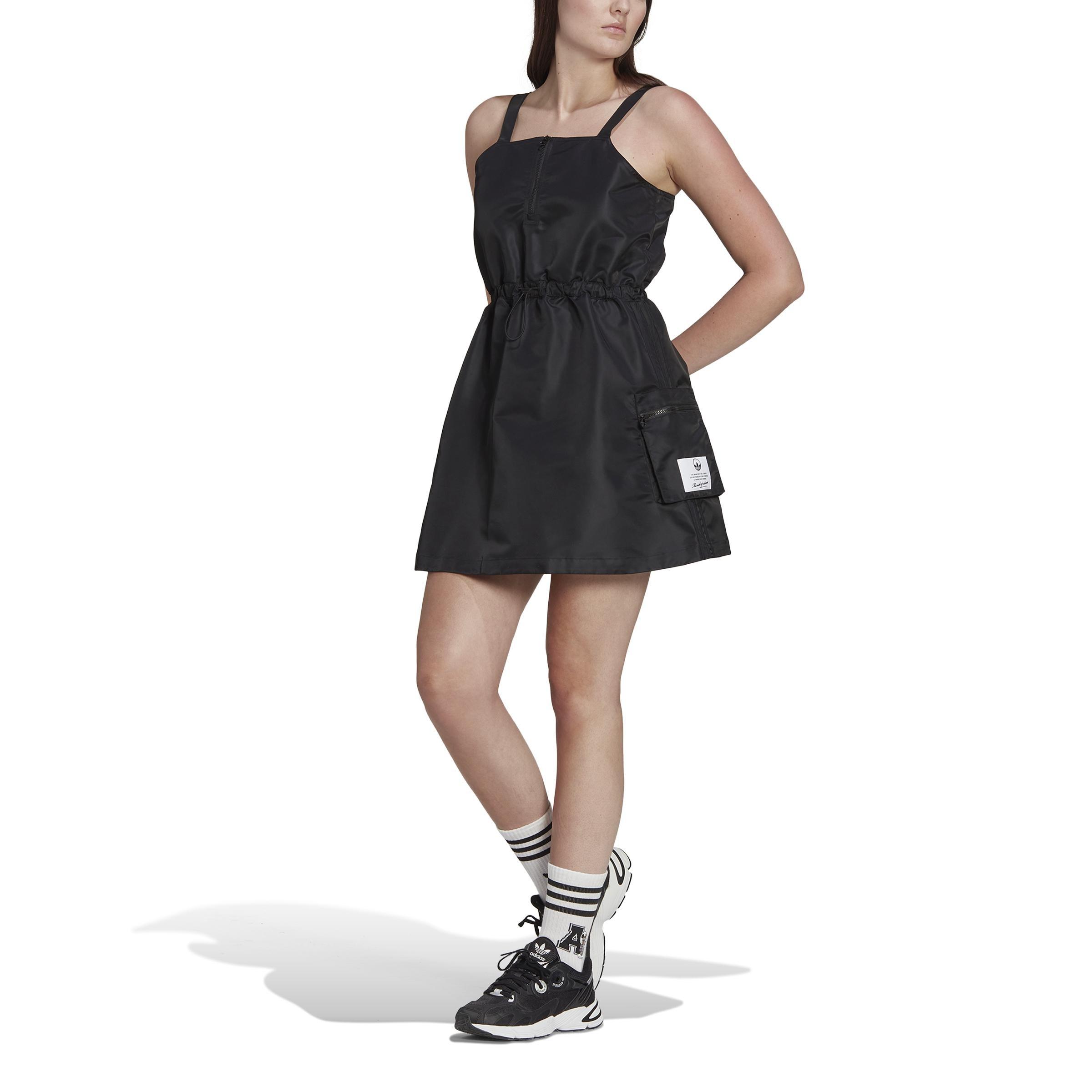 Nylon Dress, Black, A901_ONE, large image number 0