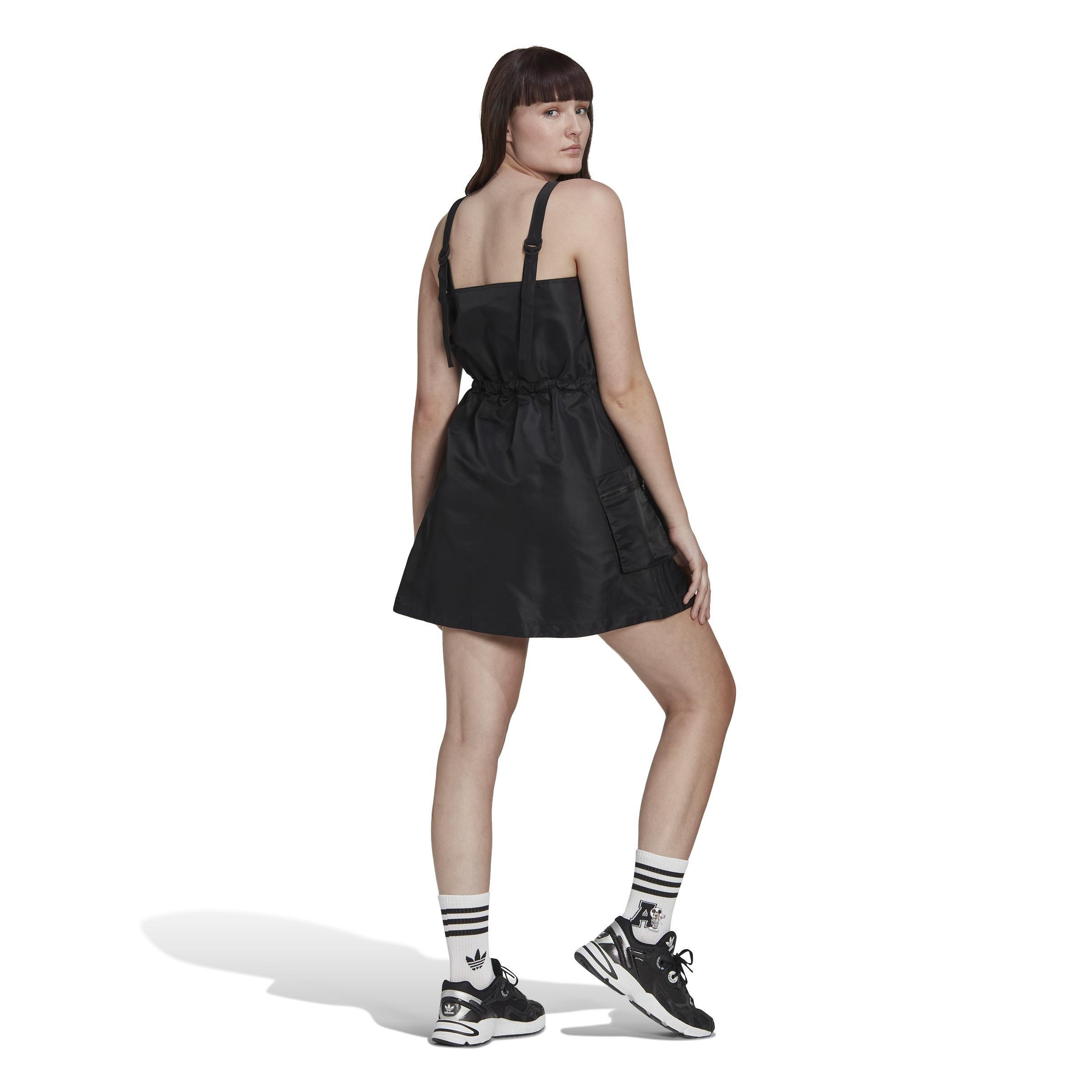 Nylon Dress, Black, A901_ONE, large image number 3