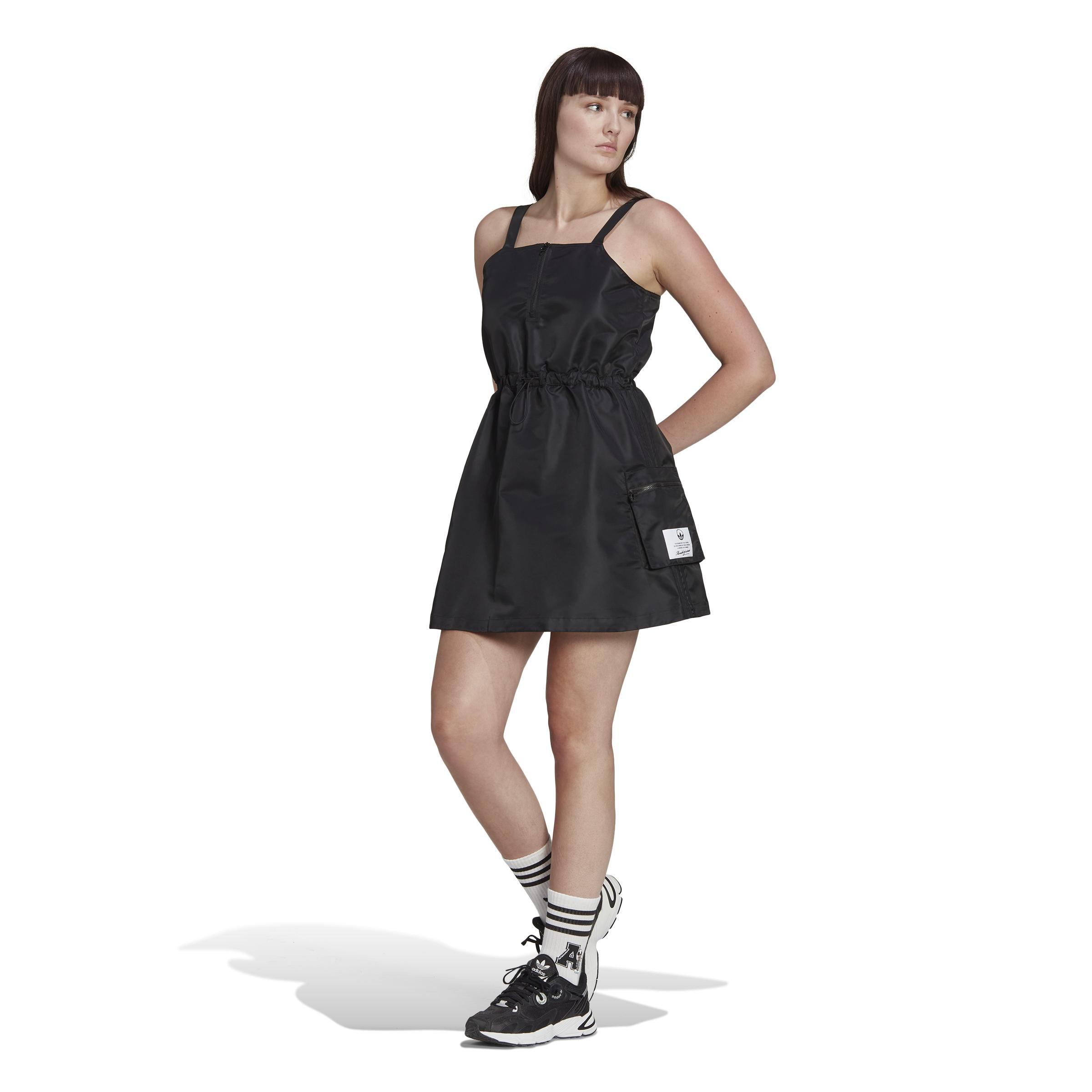 Nylon Dress, Black, A901_ONE, large image number 8