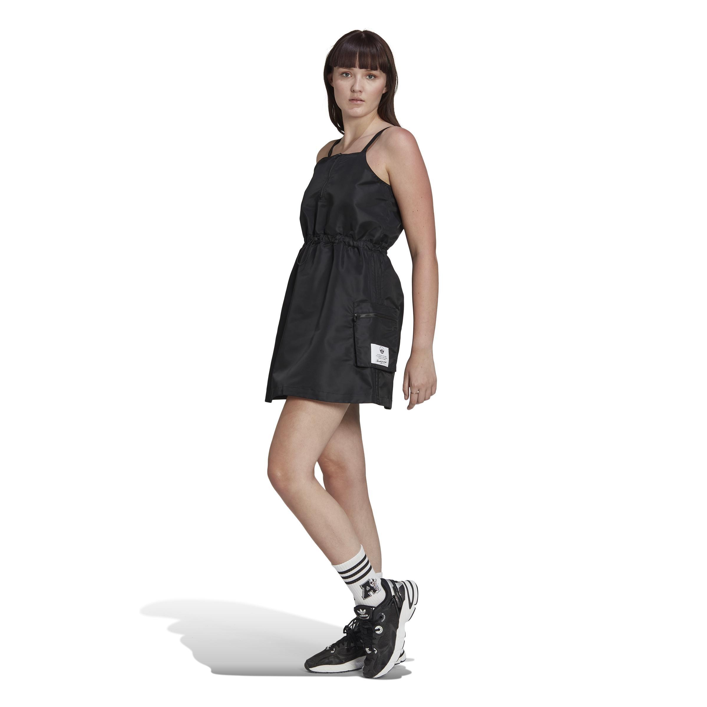 Nylon Dress, Black, A901_ONE, large image number 16