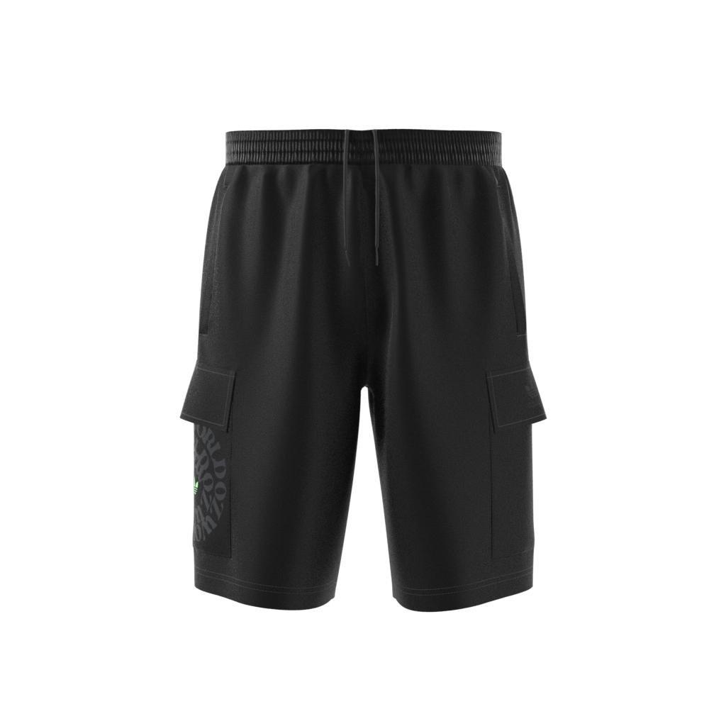 Graphic Ozworld Cargo Shorts, Black, A901_ONE, large image number 8