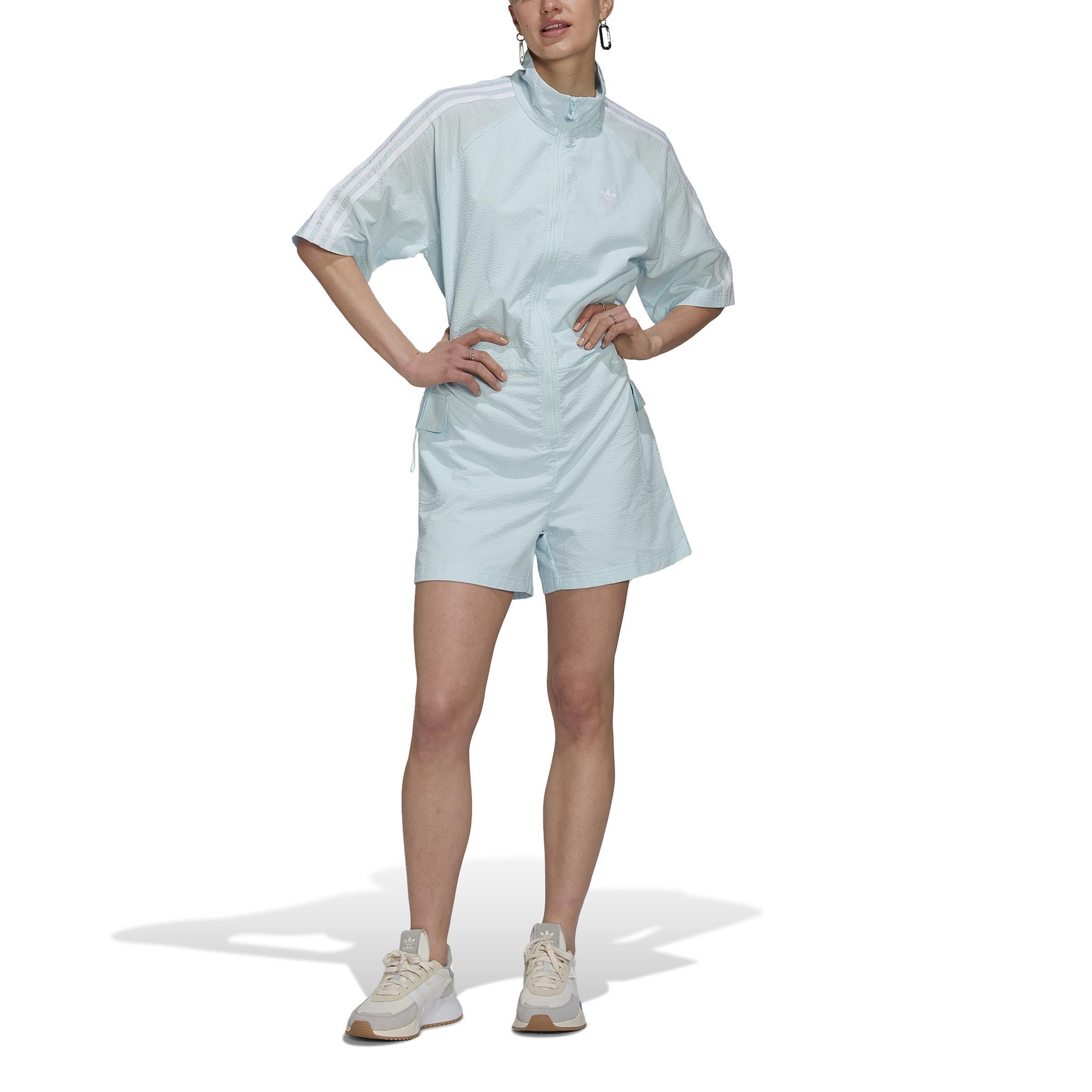 Adicolor Classics Poplin Playsuit, Blue, , large image number 0