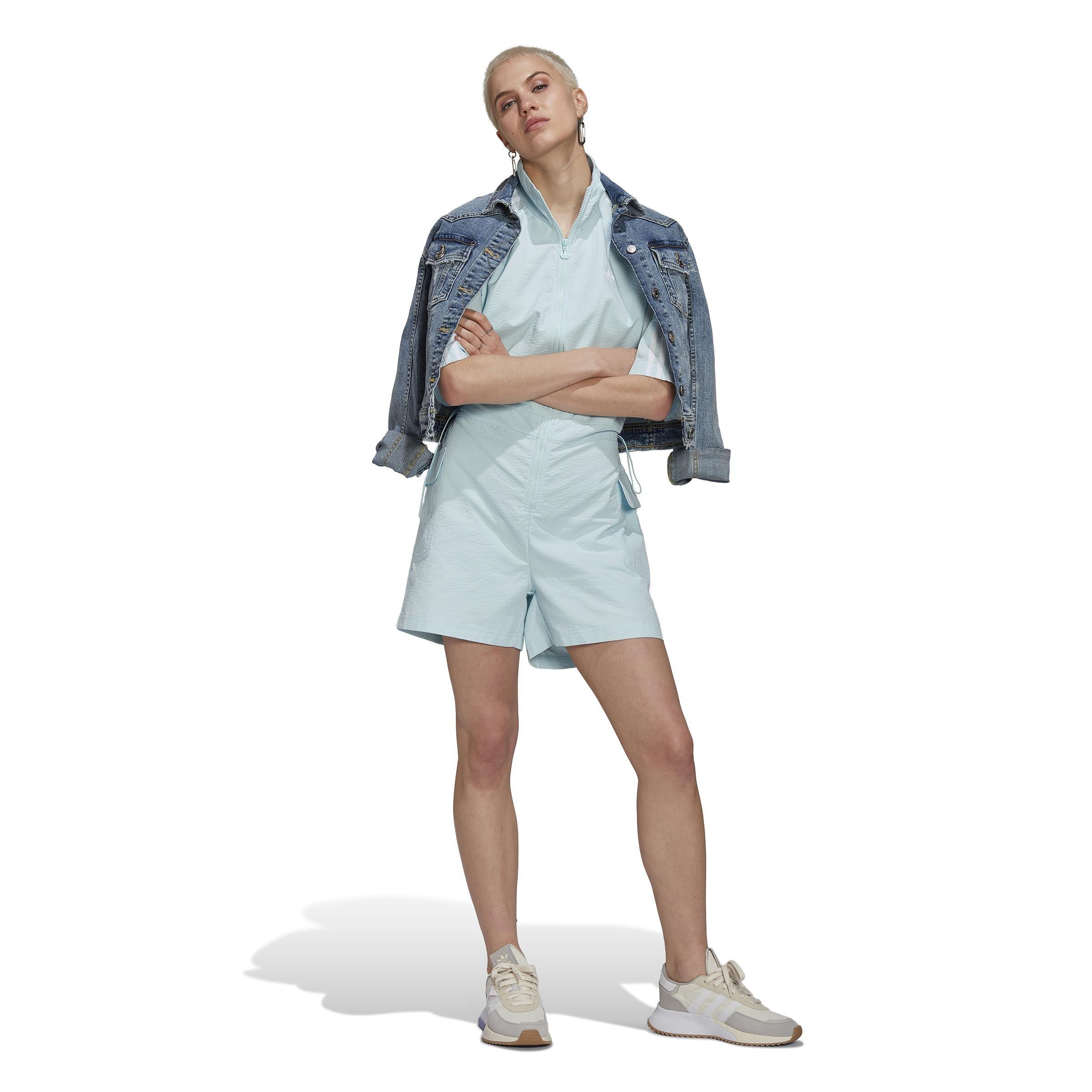 Adicolor Classics Poplin Playsuit, Blue, , large image number 13