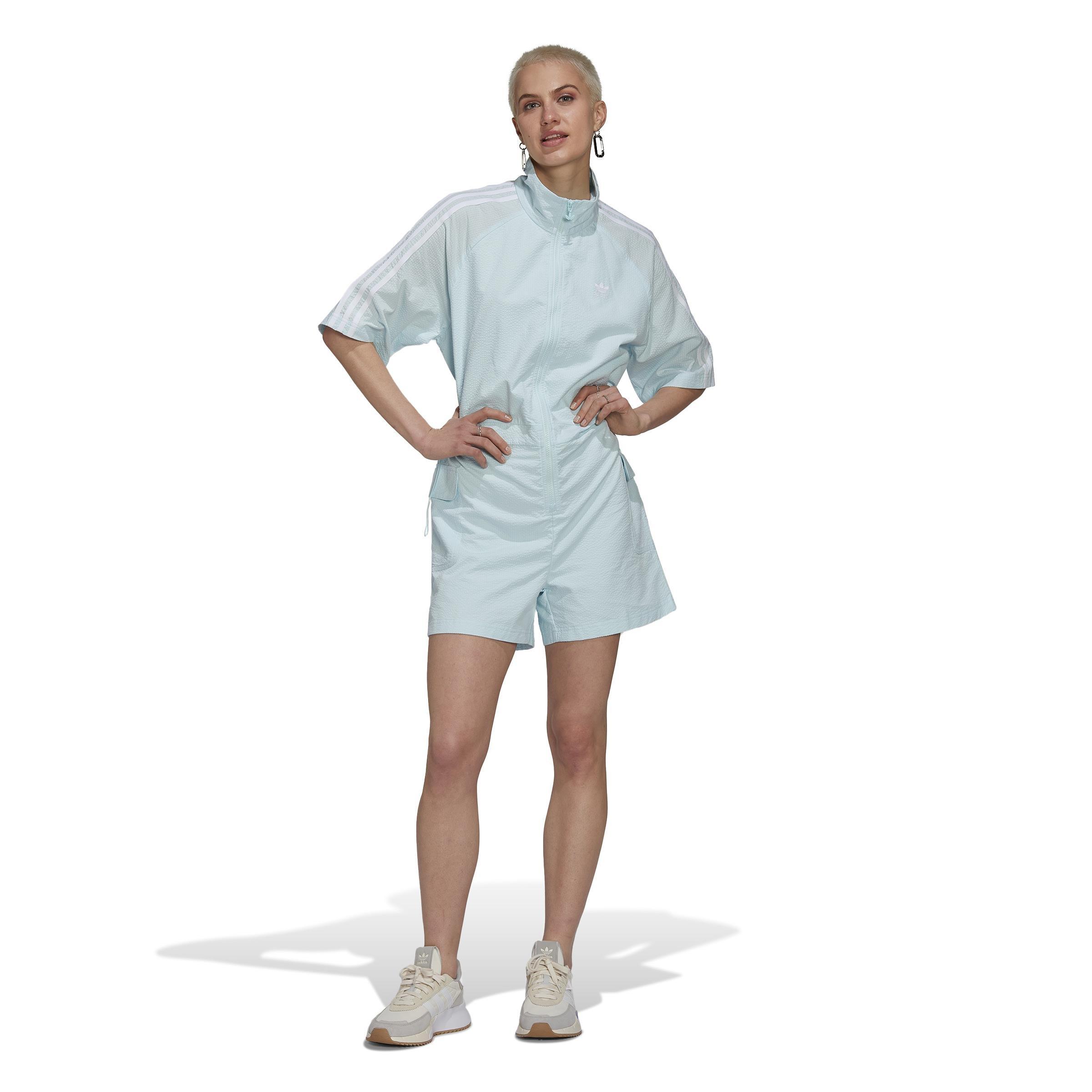 Adicolor Classics Poplin Playsuit, Blue, , large image number 14