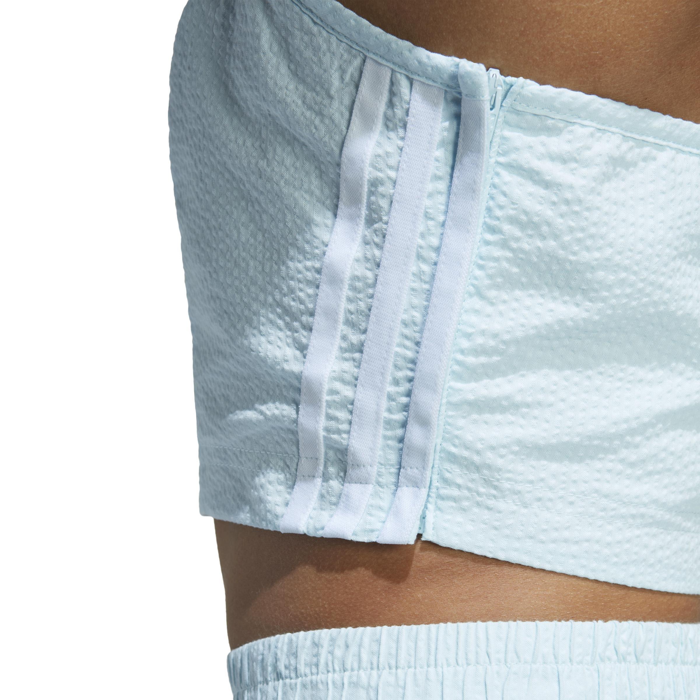 Adicolor Classics Poplin Halter-Neck Top, Blue, A901_ONE, large image number 5