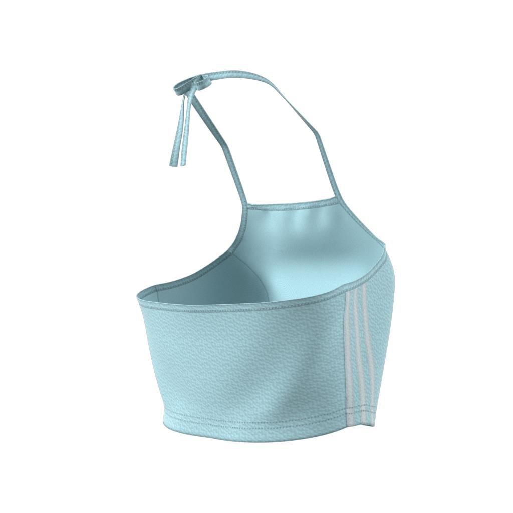 Adicolor Classics Poplin Halter-Neck Top, Blue, A901_ONE, large image number 13