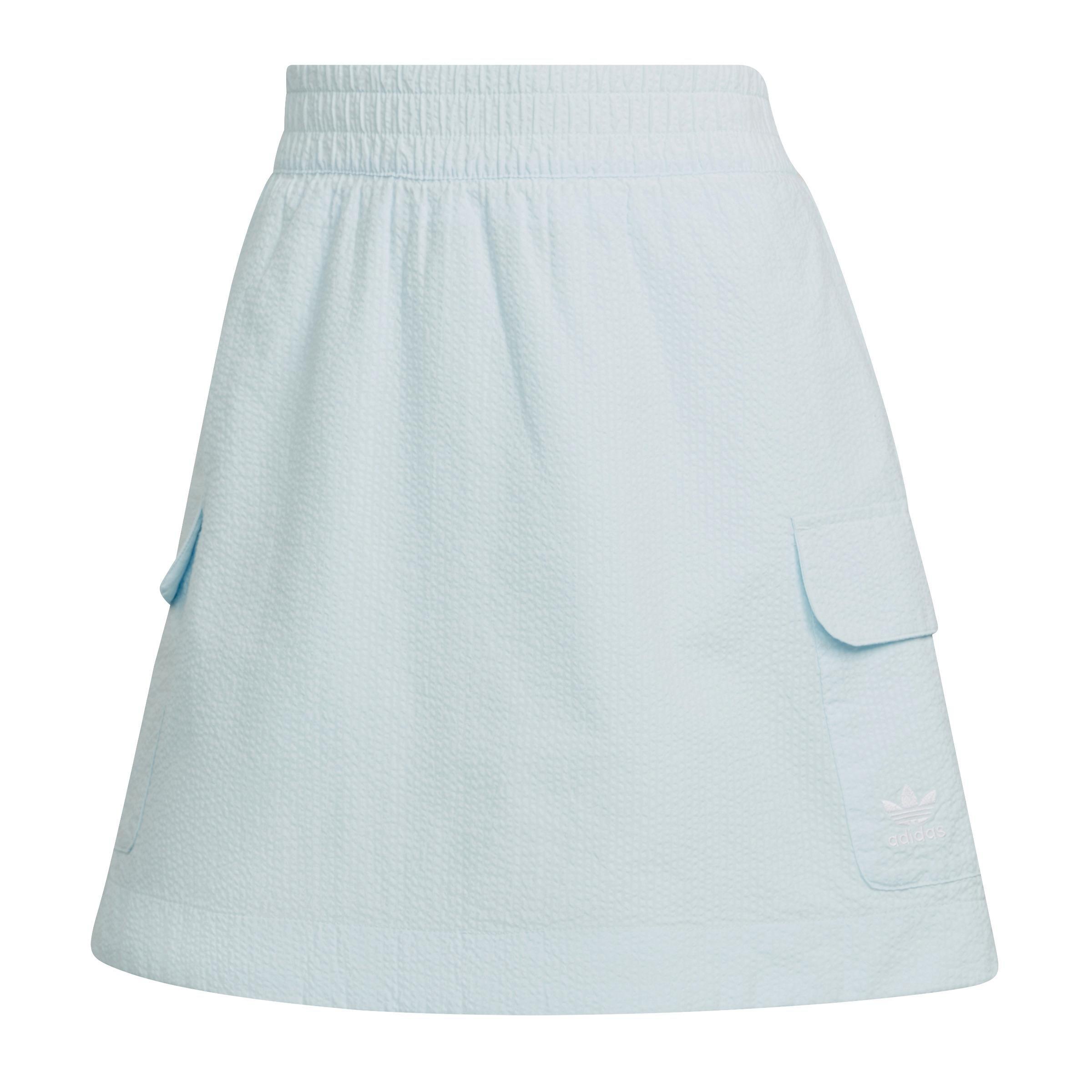 Adicolor Classics Poplin Skirt, Blue, , large image number 1