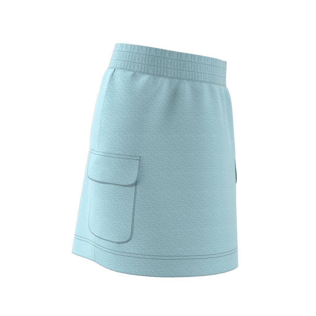 Adicolor Classics Poplin Skirt, Blue, , large image number 6
