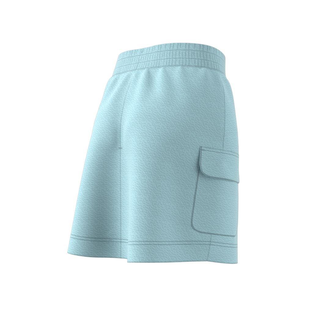 Adicolor Classics Poplin Skirt, Blue, , large image number 7