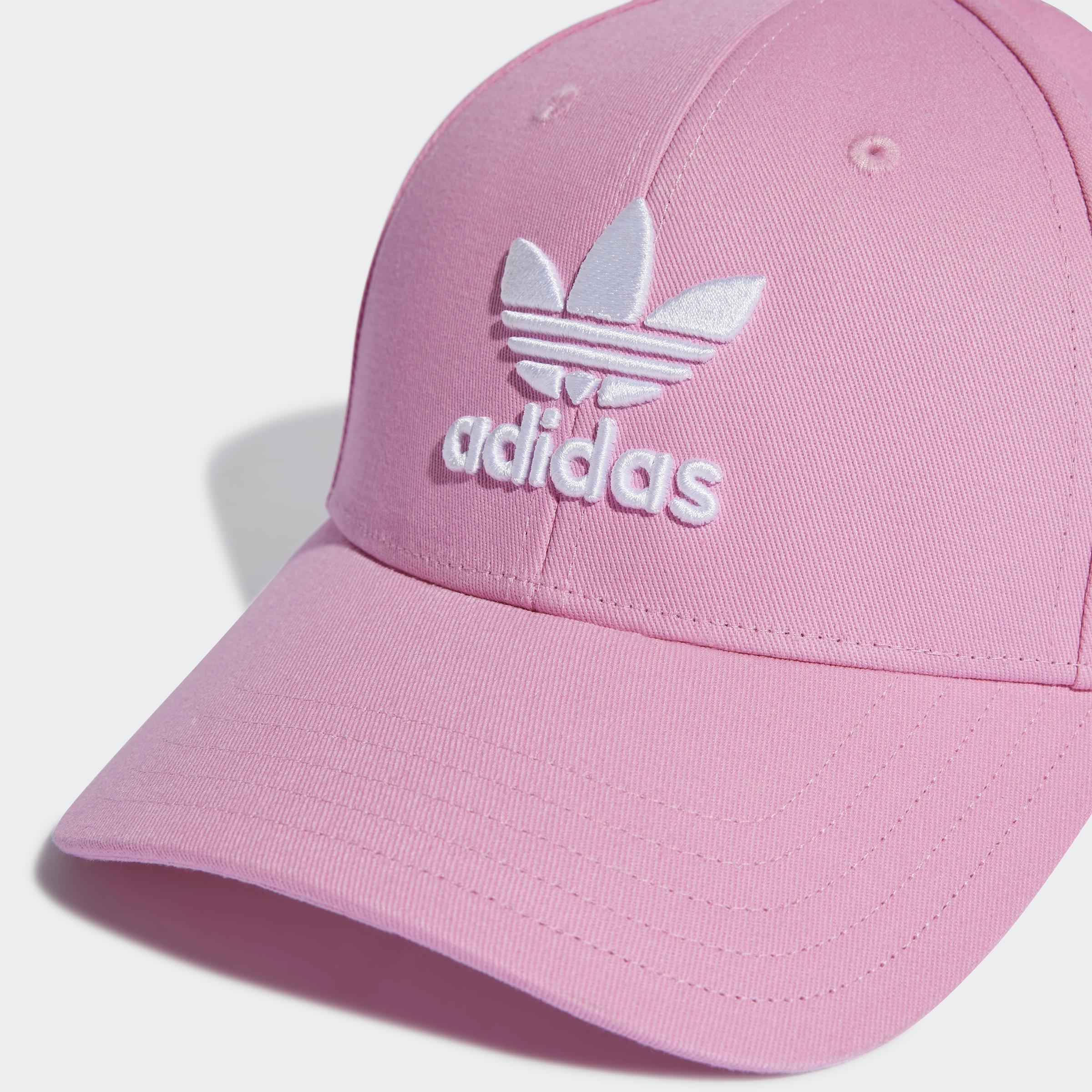 Unisex TREFOIL Baseball Cap, Pink, A901_ONE, large image number 3