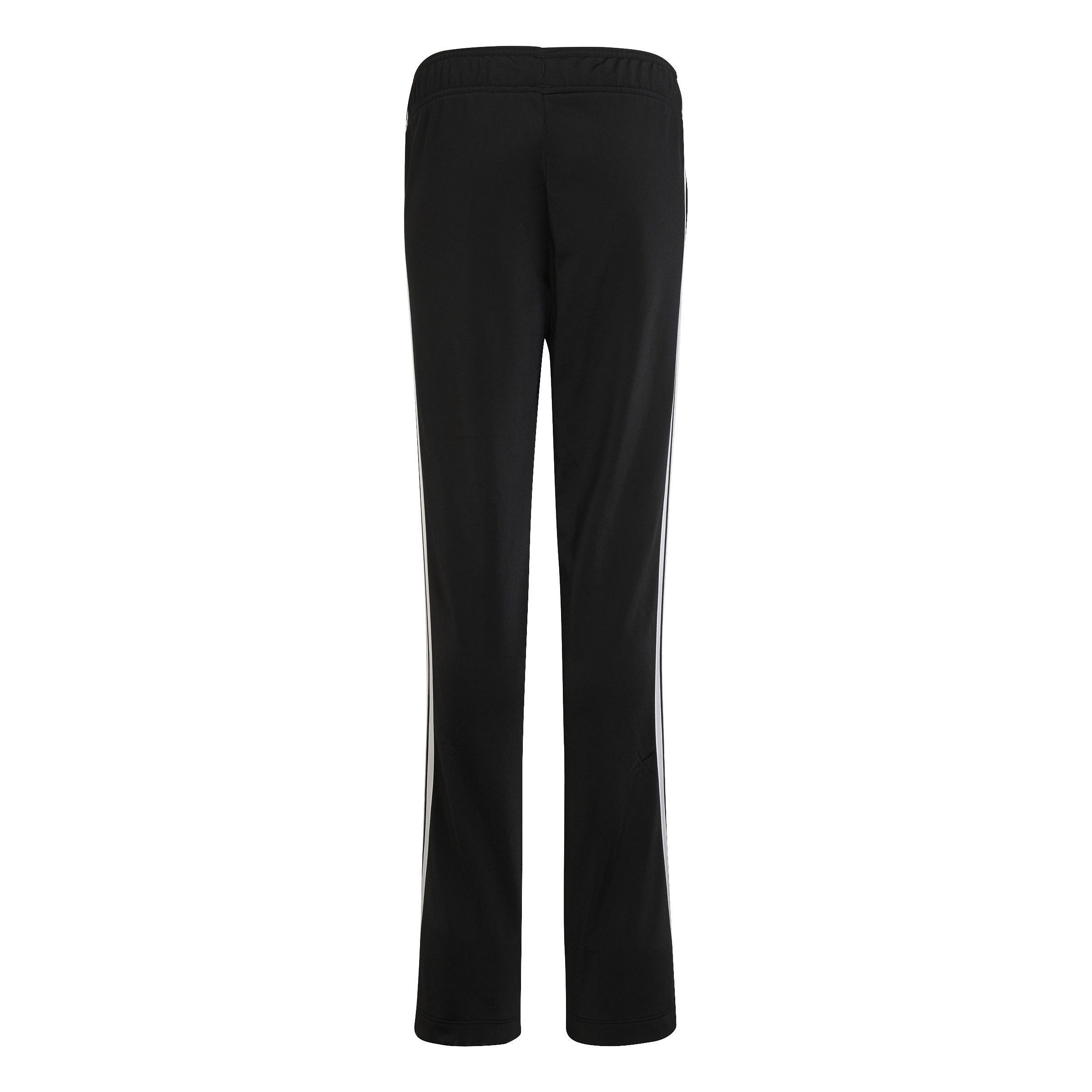 Kids 3-Stripes Flared Tracksuit Bottoms, Black, , large image number 2