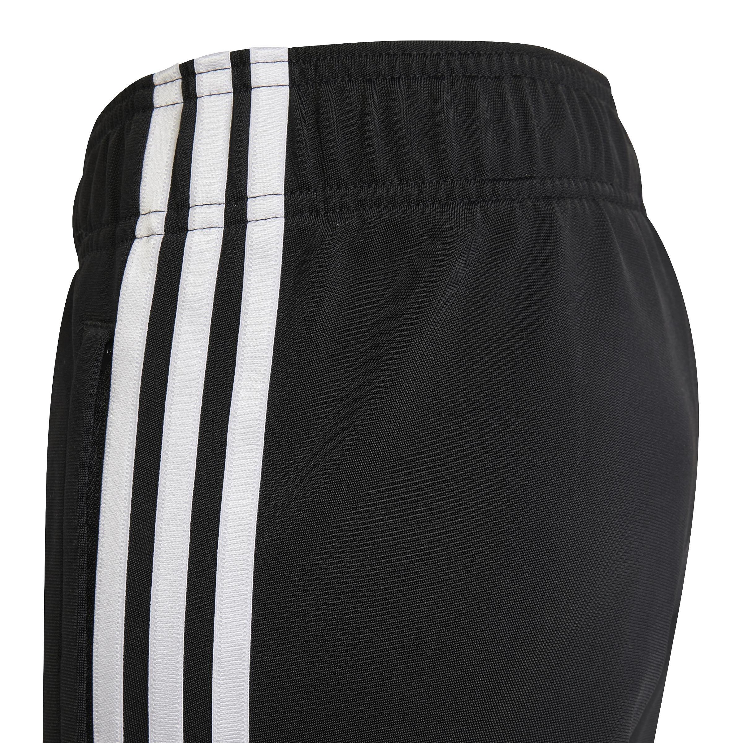 Kids 3-Stripes Flared Tracksuit Bottoms, Black, A901_ONE, large image number 4