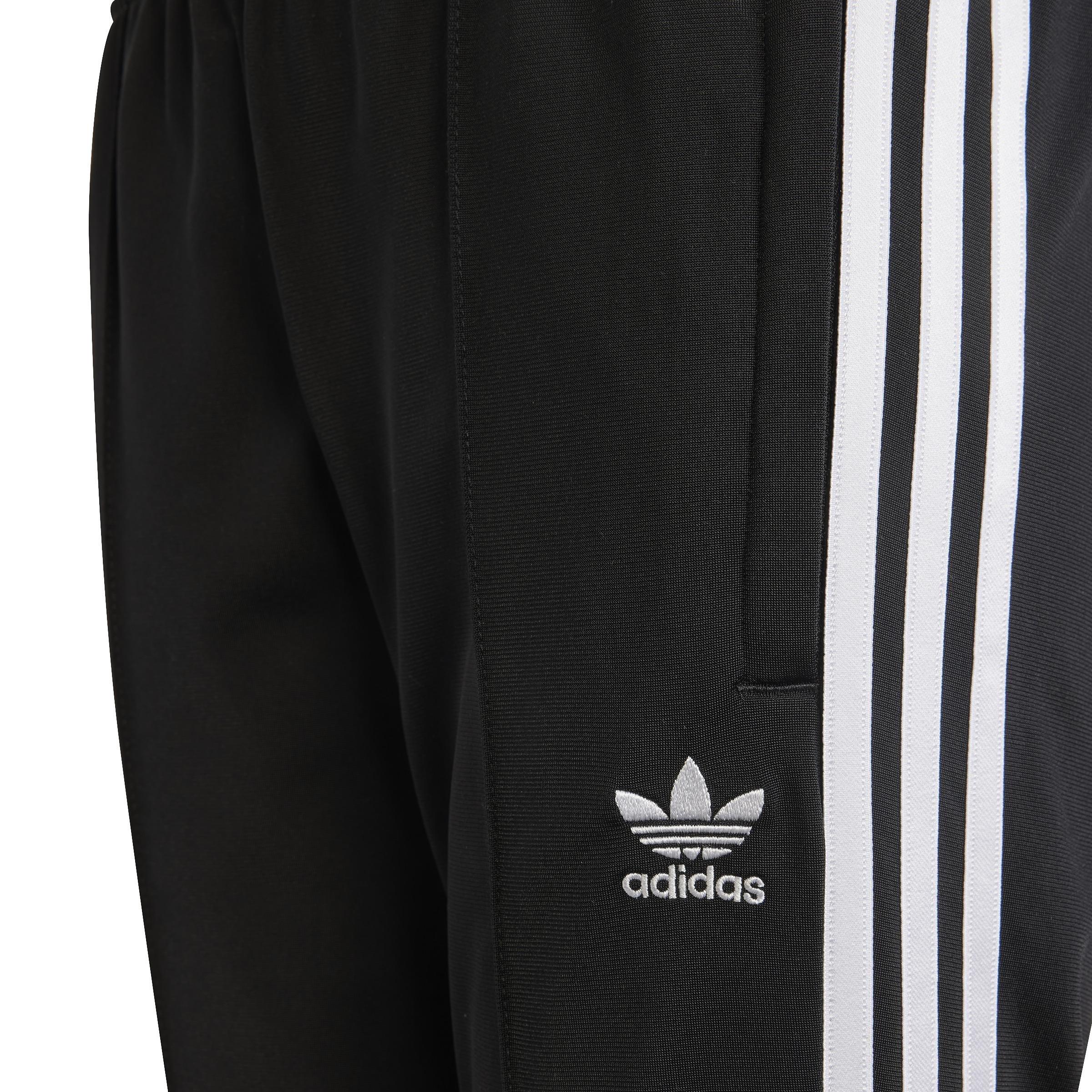 Kids 3-Stripes Flared Tracksuit Bottoms, Black, A901_ONE, large image number 5