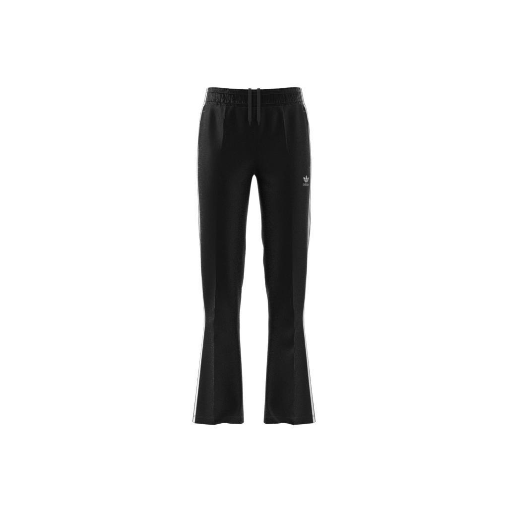 Kids 3-Stripes Flared Tracksuit Bottoms, Black, A901_ONE, large image number 9