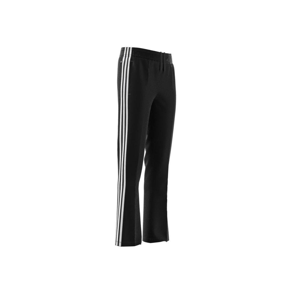 Kids 3-Stripes Flared Tracksuit Bottoms, Black, , large image number 10