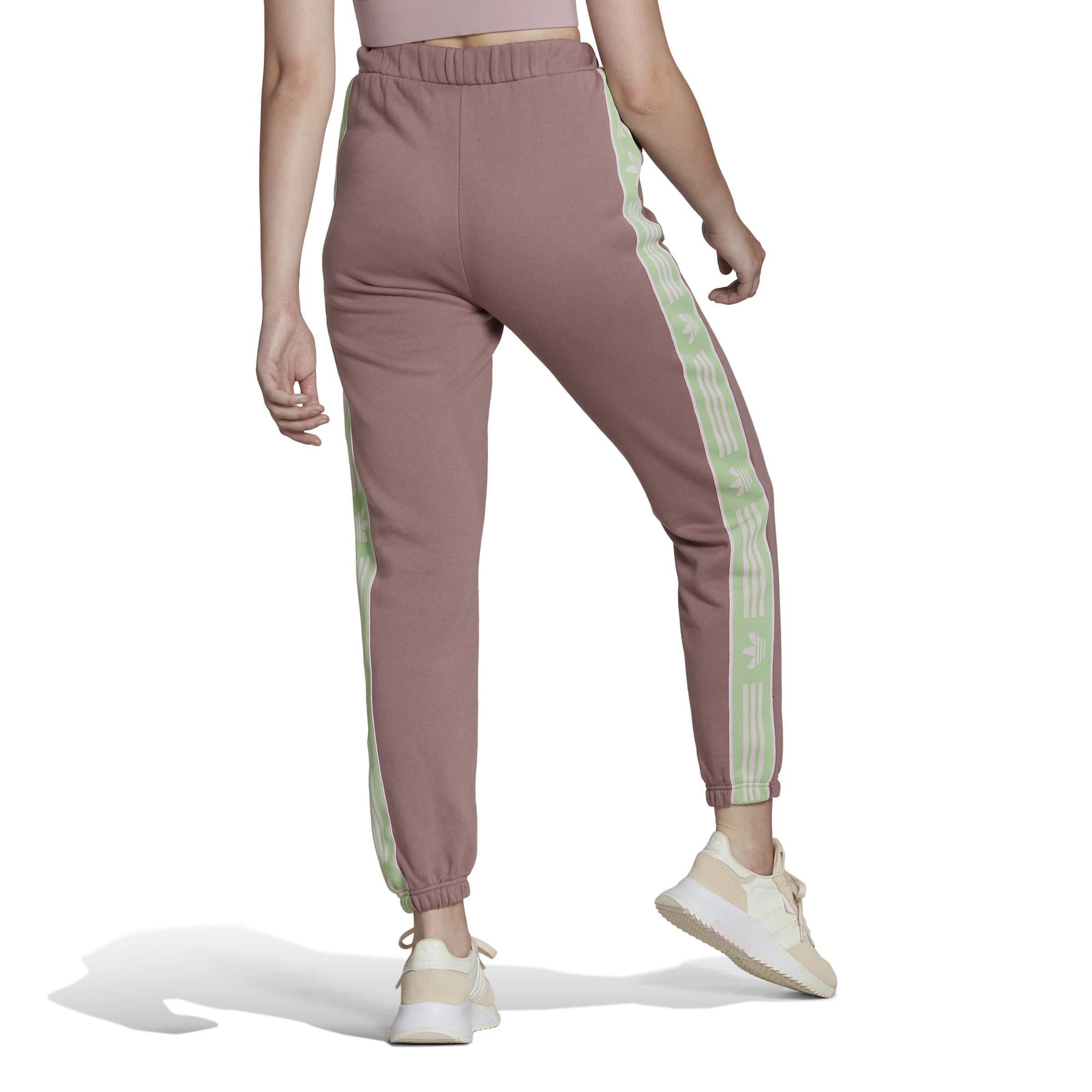 Cuffed Tape Joggers, Purple, , large image number 2