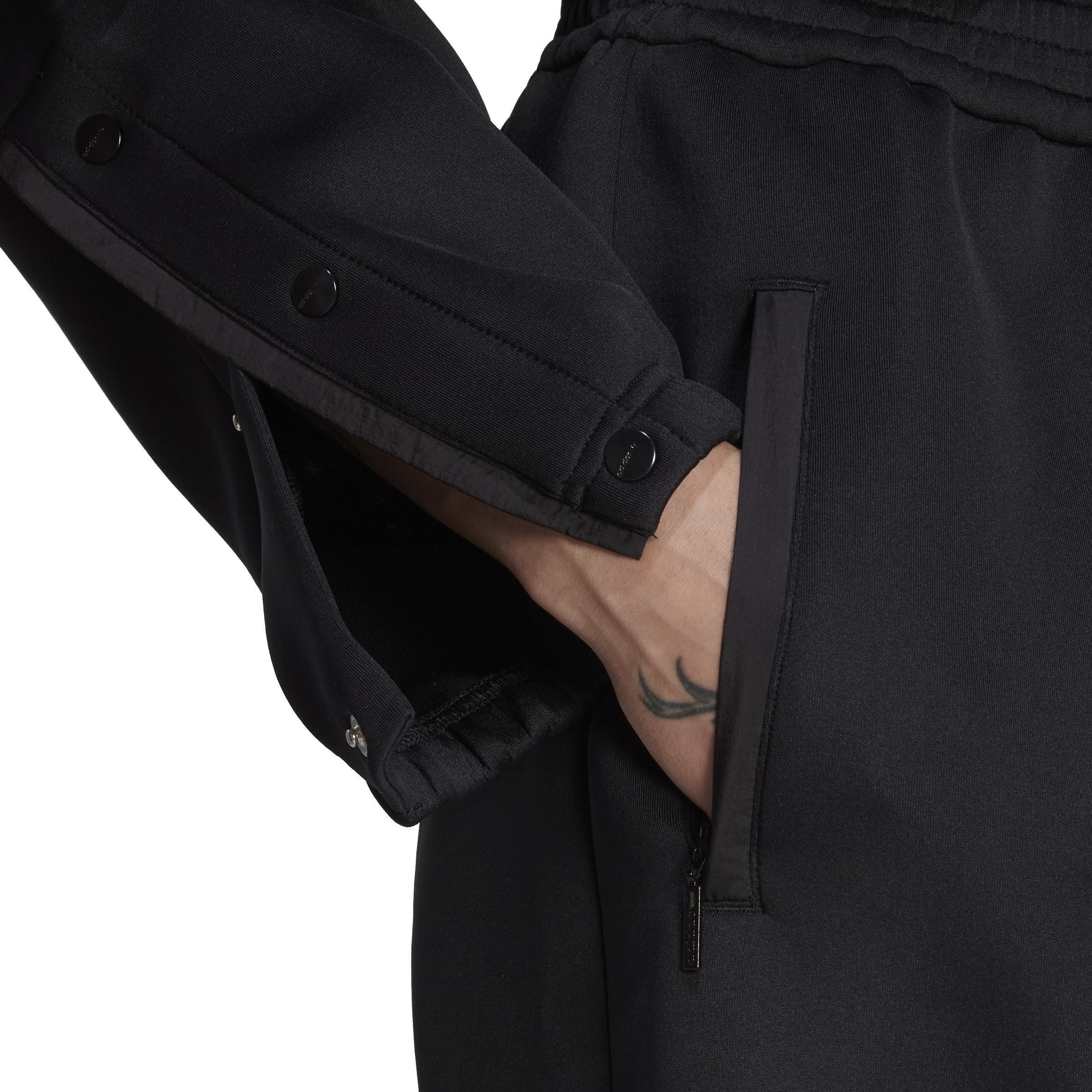 Spacer Jumpsuit With Nylon Pocket Overlays, Black, , large image number 7