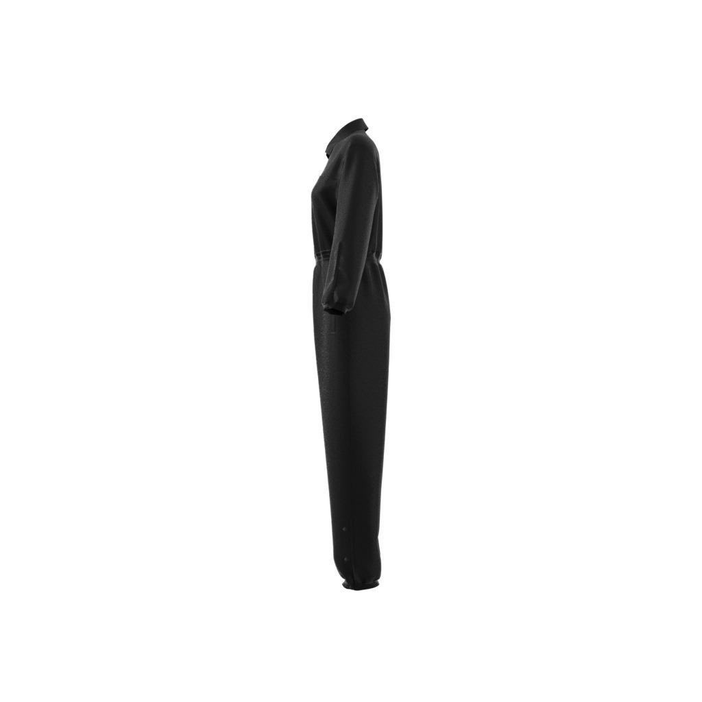 Spacer Jumpsuit With Nylon Pocket Overlays, Black, , large image number 8