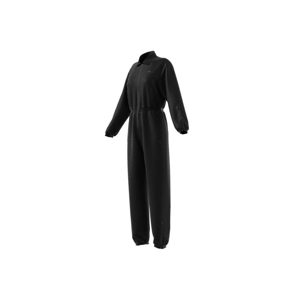 Spacer Jumpsuit With Nylon Pocket Overlays, Black, A901_ONE, large image number 9